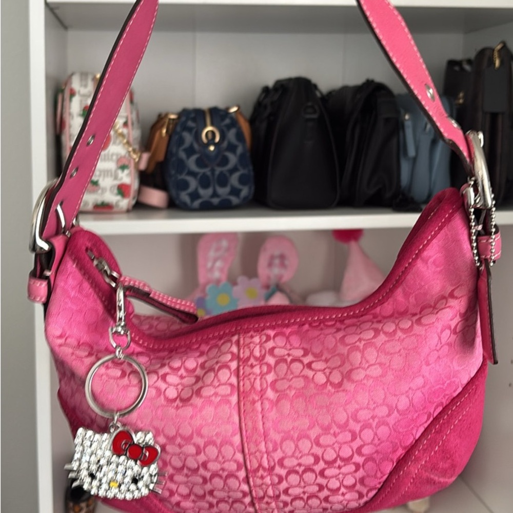 Vintage Coach Signature Hobo